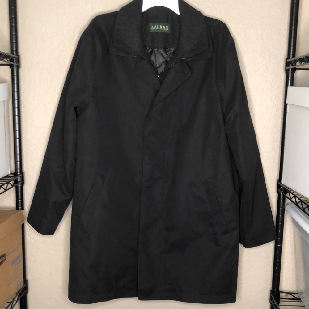Lauren Ralph Lauren water resistant jacket removable quilted lining sz 40